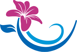 Un mare di fiori logo fiore